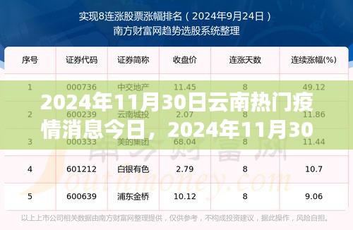 2024年11月30日云南疫情最新动态及热门消息解析