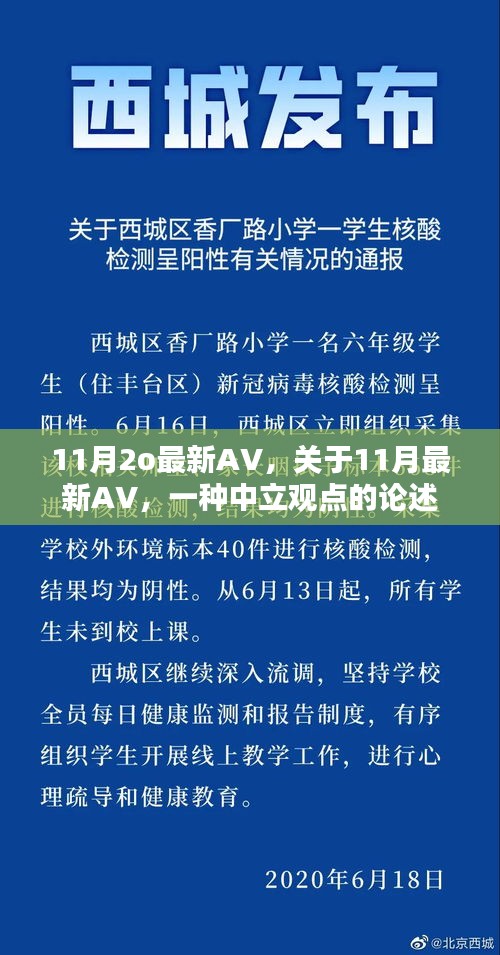 关于11月最新AV的中立观点探讨