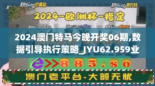 2024澳门特马今晚开奖06期,数据引导执行策略_JYU62.959业界版