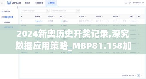 2024新奥历史开奖记录,深究数据应用策略_MBP81.158加速版