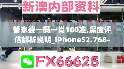 管家婆一码一肖100准,深度评估解析说明_iPhone52.768-1