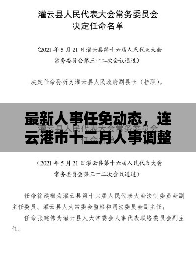 连云港市最新人事任免动态，十二月人事调整概览