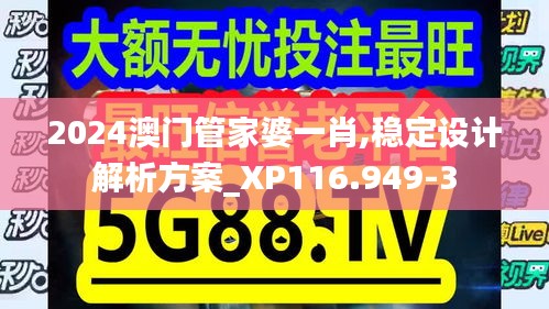 2024澳门管家婆一肖,稳定设计解析方案_XP116.949-3