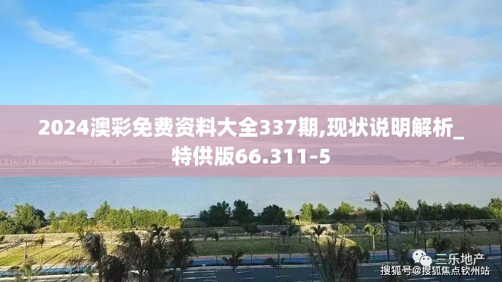 2024澳彩免费资料大全337期,现状说明解析_特供版66.311-5