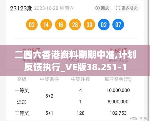 二四六香港资料期期中准,计划反馈执行_VE版38.251-1