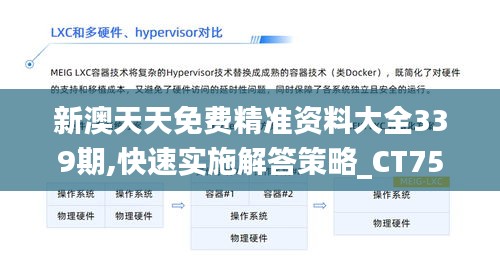 新澳天天免费精准资料大全339期,快速实施解答策略_CT75.277-4