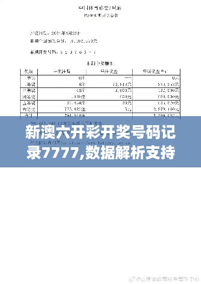 新澳六开彩开奖号码记录7777,数据解析支持策略_顶级款74.357-5