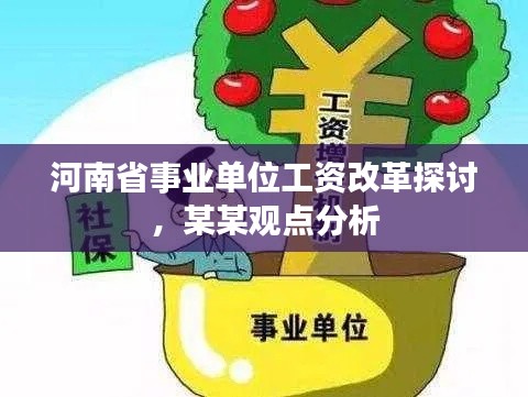 河南省事业单位工资改革探讨，某某观点深度解析