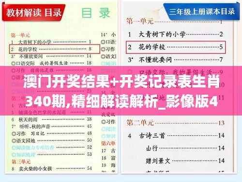 澳门开奖结果+开奖记录表生肖340期,精细解读解析_影像版41.634-4