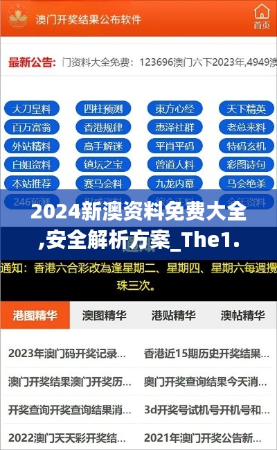 2024新澳资料免费大全,安全解析方案_The1.997