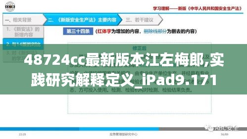 48724cc最新版本江左梅郎,实践研究解释定义_iPad9.171