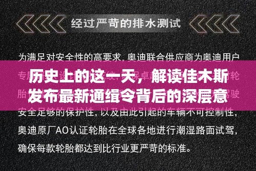 解读佳木斯最新通缉令背后的深层意义与历史影响