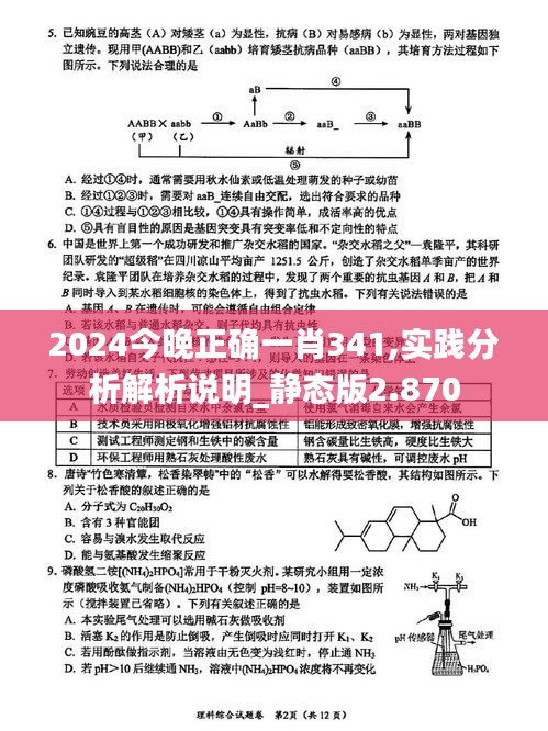 2024今晚正确一肖341,实践分析解析说明_静态版2.870