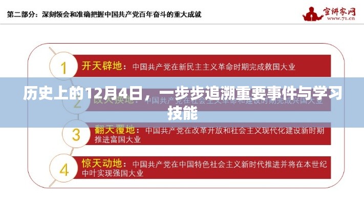 历史上的12月4日重要事件回顾与技能学习之路