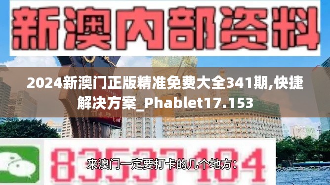 2024新澳门正版精准免费大全341期,快捷解决方案_Phablet17.153