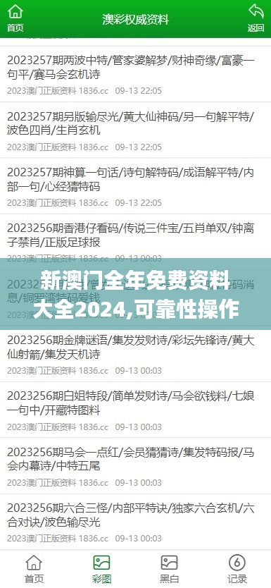 新澳门全年免费资料大全2024,可靠性操作方案_Prestige5.673