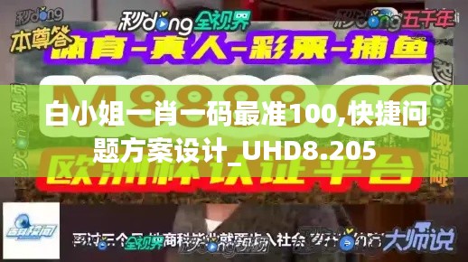 白小姐一肖一码最准100,快捷问题方案设计_UHD8.205