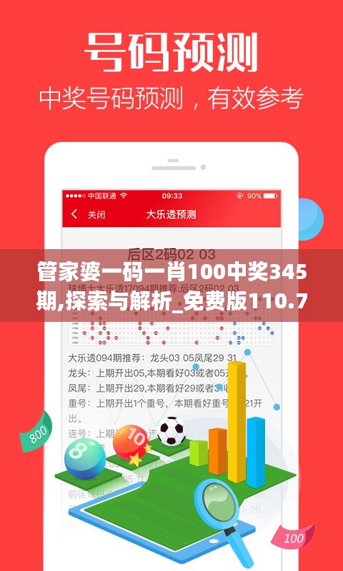 管家婆一码一肖100中奖345期,探索与解析_免费版110.790