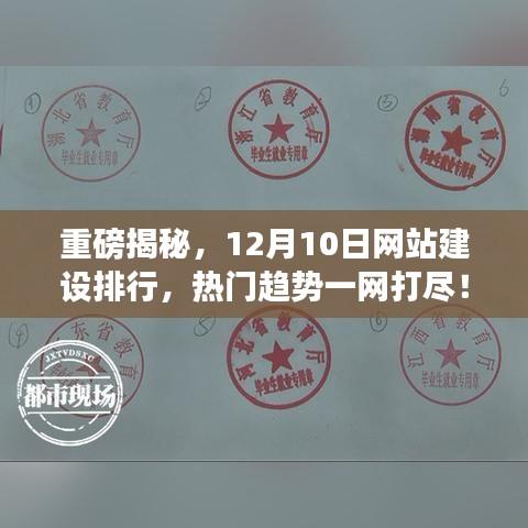 重磅，12月10日网站建设排行及热门趋势大揭秘！