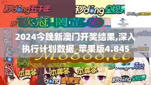 2024今晚新澳门开奖结果,深入执行计划数据_苹果版4.845