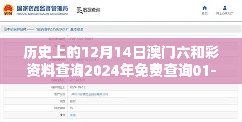 历史上的12月14日澳门六和彩资料查询2024年免费查询01-32期：探索未知的数字趋势