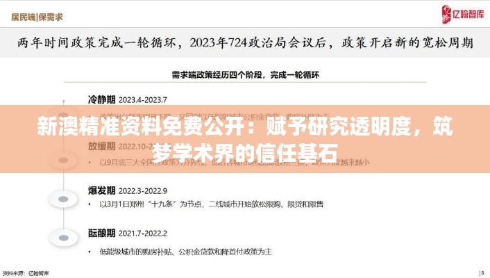 新澳精准资料免费公开：赋予研究透明度，筑梦学术界的信任基石