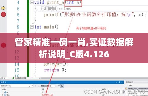 管家精准一码一肖,实证数据解析说明_C版4.126