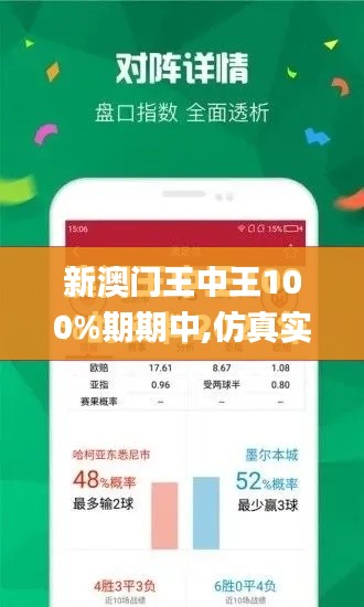 新澳门王中王100%期期中,仿真实现方案_苹果款17.697