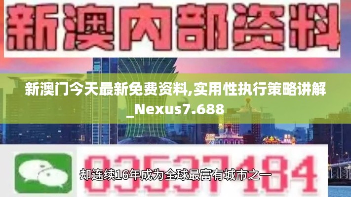 新澳门今天最新免费资料,实用性执行策略讲解_Nexus7.688