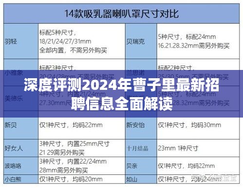 深度解读，曹子里最新招聘信息与趋势展望（2024年）