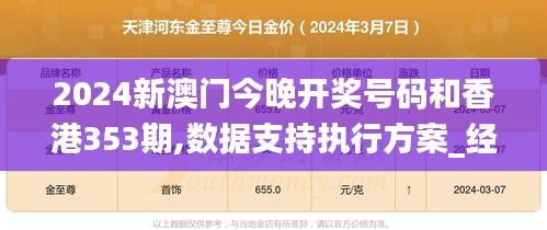 2024新澳门今晚开奖号码和香港353期,数据支持执行方案_经典版9.673