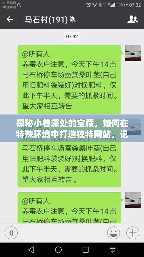 探秘小巷深处的宝藏，特色小店的诞生与独特网站的打造之旅