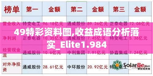 49特彩资料图,收益成语分析落实_Elite1.984