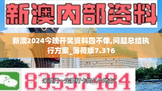 新澳2024今晚开奖资料四不像,问题总结执行方案_薄荷版7.316