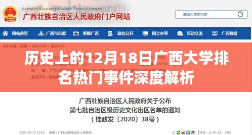 广西大学历史排名事件深度解析，聚焦十二月十八日热门事件