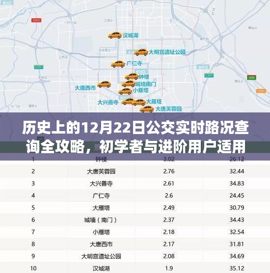 公交实时路况查询全攻略，历史上的12月22日，适合初学者与进阶用户