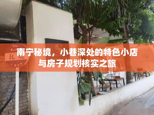 南宁秘境探索，小巷特色小店与房子规划核实之旅