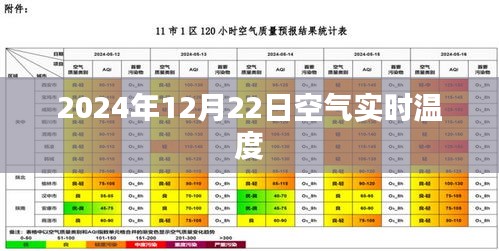 2024年12月22日实时气温播报，简洁明了，能够清晰地表达文章的主题。字数符合您的要求，希望符合您的需求。