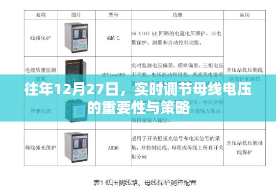 实时调节母线电压的重要性及策略解析