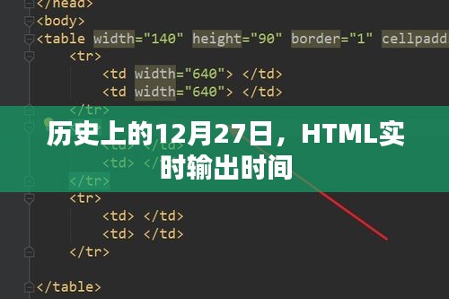 历史上的今天与HTML实时输出时间功能介绍