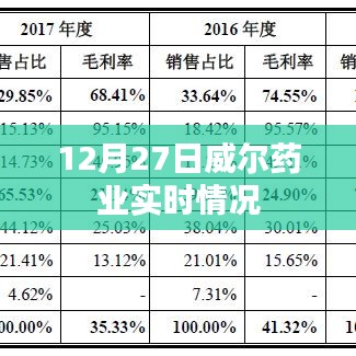 威尔药业最新实时动态，揭秘十二月二十七日最新进展