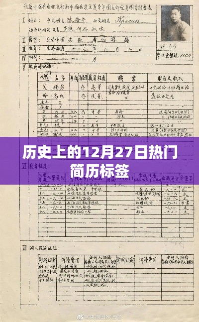 历史上的大事件，揭秘热门简历标签背后的故事