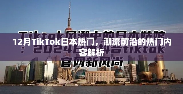 TikTok日本热门内容解析，潮流前沿的揭秘