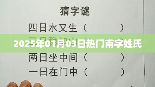 热门甫字姓氏，探寻起源与传承，2025年1月3日最新动态