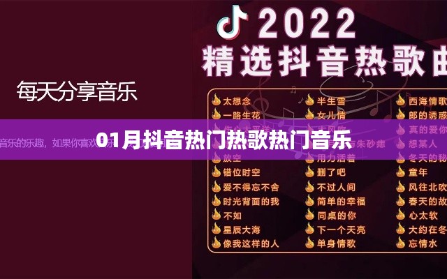 抖音热门歌曲大赏，最新流行热歌盘点