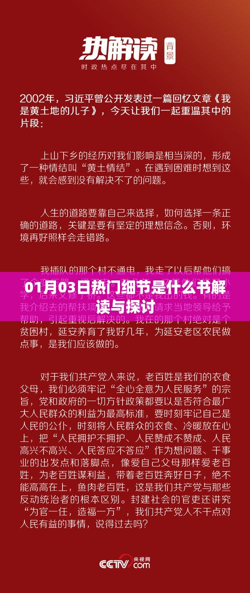 01月03日热门细节解读与深度探讨