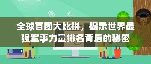 全球百团大比拼，揭示世界最强军事力量排名背后的秘密