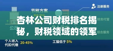 杏林公司财税排名揭秘，财税领域的领军者