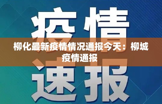 柳化最新疫情情况通报今天：柳城疫情通报 