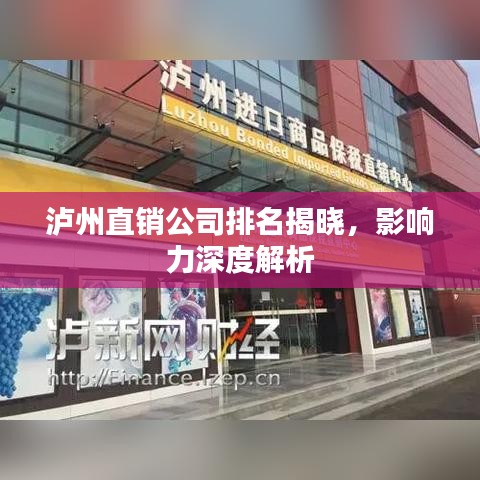 泸州直销公司排名揭晓，影响力深度解析